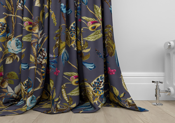 Kensington, Navy - Made to Measure Curtains - Image 6